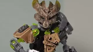 ОИДР Lego Bionicle 2015  Protector of Stone Revamp MOC Custom How to build HD