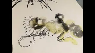 Ink Biomorphic form
