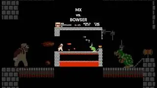 MX vs. Bowser Super Mario Bros. #mario #supermariobros #shorts #nintendo #mario85 #creepypasta