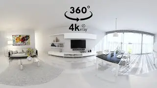 VR - 360° - Living room - 4k