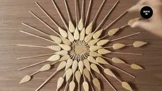 | You will be surprised With the result !! Paper Wall Decor 🌸 Paper Craft