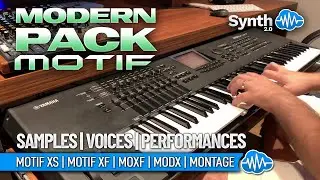 MODERN PACK - MOTIF | YAMAHA MONTAGE M MODX PLUS / MOTIF XF / XS / MOXF / | LIBRARY