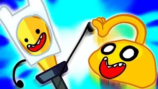 Adventure Time.. But BFDI