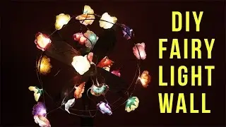 DIY Fairy Light Wall | DIY Inspired Room Decor Ideas! Cheap & Easy Projects