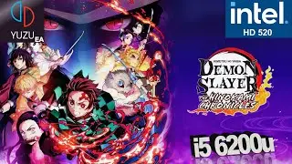 Demon Slayer The Hinokami Chronicles Yuzu Intel HD 520 Low End PC | Yuzu Early Acess 2770