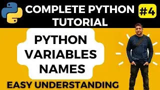 Python Variable Names || Variable Names in Python || Python Tutorial || Learn Python | Python Course