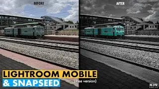 Selective Coloring and Image Pop with Lightroom Mobile (free version) & Snapseed | Android | iPhone