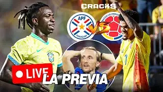 EN VIVO  🔴  PREVIO COLOMBIA vs PARAGUAY | BRASIL vs COSTA RICA | Cracks en la COPA AMÉRICA