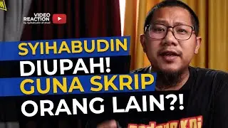 Syihabudin Ahmad Diupah?! Baca Skrip orang Lain?!
