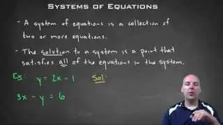 Systems of Equations