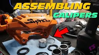 How to assemble Caliper's Pistons