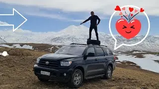 Красавец Эльбрус.  Лучшие виды на гору. Кисловодск - Джилы Су. Апрель 2021