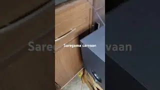 Saregama Soundbar with 500 Preloaded Songs  #hometheater#bassrepair #shortvideo #bass #technoboy