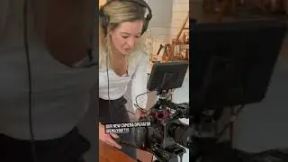 Emily Batty, our new camera operator 😂😂