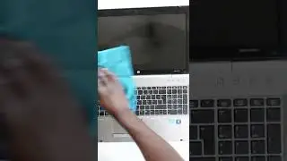 properly clean LAPTOP screen? 