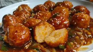RESEP BOLA BOLA AYAM TERIYAKI