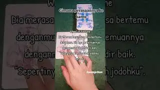 Bagaimana perasaannya ke kamu #tarot #bacakartutarot #tarotreading