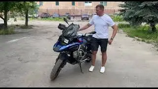 Обзор мотоцикла BMW R1250GS перед разбором