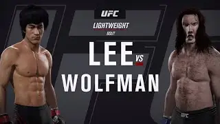 Брюс Ли - Человек Волк (EA Sports UFC 2)