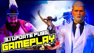 Pubg 3.1 Update Latest Gameplay 😄🔥🎧|Pubg Mobile New Update Gameplay😱😱|PUBG 3.1 Update|PUBG Update 💯🥶