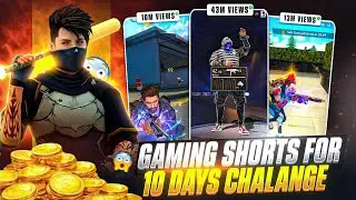 10 Days Gaming Shorts Upload Challenge 🤯 (3.37M Views SECRET REVEALED)