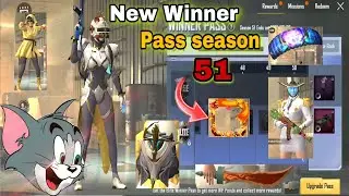 New winner pass season 51 ||pubg lite New Winner pass maxout ||#pubglite #insanelion #legendrudraksh