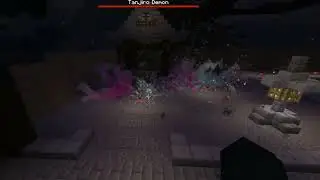 Can Douma defeat Kanao, Shinobu and kanae? ( minecraft )