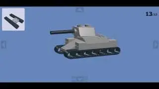Как сделать мини танк из Lego [Т-34]