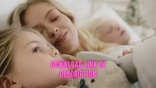 A Mother Loving Moments With Her Two Children Lying In Bed Together | Free Stock Video Footage HD 4K