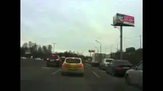 Менты врезались в джип лобовое столкновение
