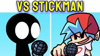 Friday Night Funkin' VS Stickman FULL WEEK + Cutscenes (FNF Mod/Hard) (Stickman Animation Funny Mod)
