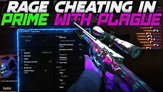 RAGE CHEATING in PRIME with a $15 CHEAT (Plague CS2 Experience)