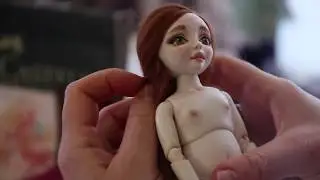 урок роспись куколки
