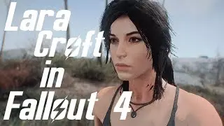 Fallout 4 - Lara Croft in Fallout 4 - New Armor - Showcase - Location - by Laketko Pavel