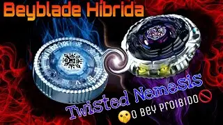 Beyblade Híbrida Twisted Tempo + Diablo Nemesis