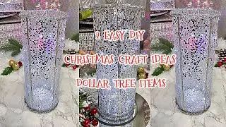 2 EASY DIY CHRISTMAS CRAFT IDEAS DOLLAR TREE ITEMS
