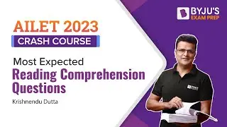 AILET English Language | Reading Comprehension: Practice Questions | AILET Crash Course 2023