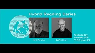 Grolier Hybrid Reading — Mark Pawlak and DeWitt Henry (Zoom stream 2021)