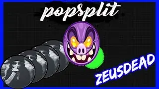 GOTA.IO- epic popsplit and tricksplit with clan HDR by: ZeusDead