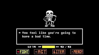 Shot on iPhone meme but it's Sans