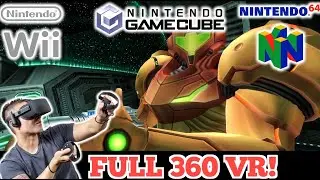 How to Play Wii, Gamecube & N64 Games in full 360 Virtual Reality! VR Retro Games Emulation.