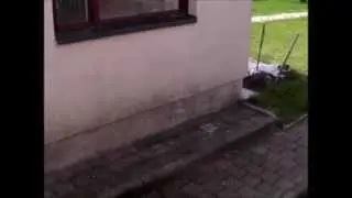 Мойка фасада частного дома