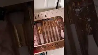 Elle Cosmetics Set #shortsvideo#shorts#cosmetics#brushes#brushset#elle#makeup#makeupartist#girly