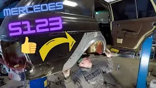 Mercedes Benz S123 300d Projektbil DEL 9