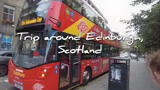 KaBaChoy's tour in Edinburgh City Scotland! Ang ganda ng mga building structures!