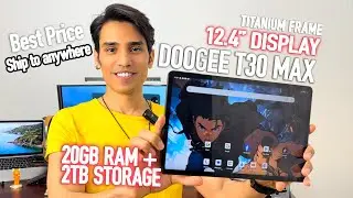 Doogee T30 Max 12.4" Tablet from China only in $349 | ALL IN ONE