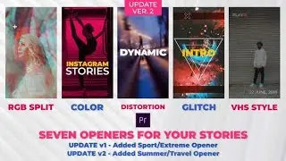 Videohive Stories Openers Pack   Premiere Pro » free after effects templates   after effects intro t