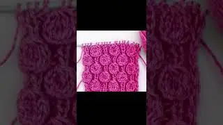🔥🔥Как связать эти и другие узоры спицами, можно найти на канале!🔥 #shorts #узорспицами #knitting