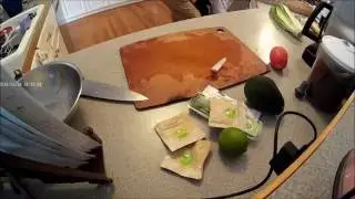 Hello Fresh Time Lapse - Chopped Chicken Salad