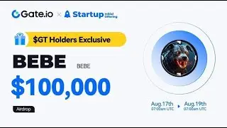 GATE İO BEBE SATRTUP AİRDROP 100 000$ ÖDÜL HAVUZUNDAN PAYINI AL